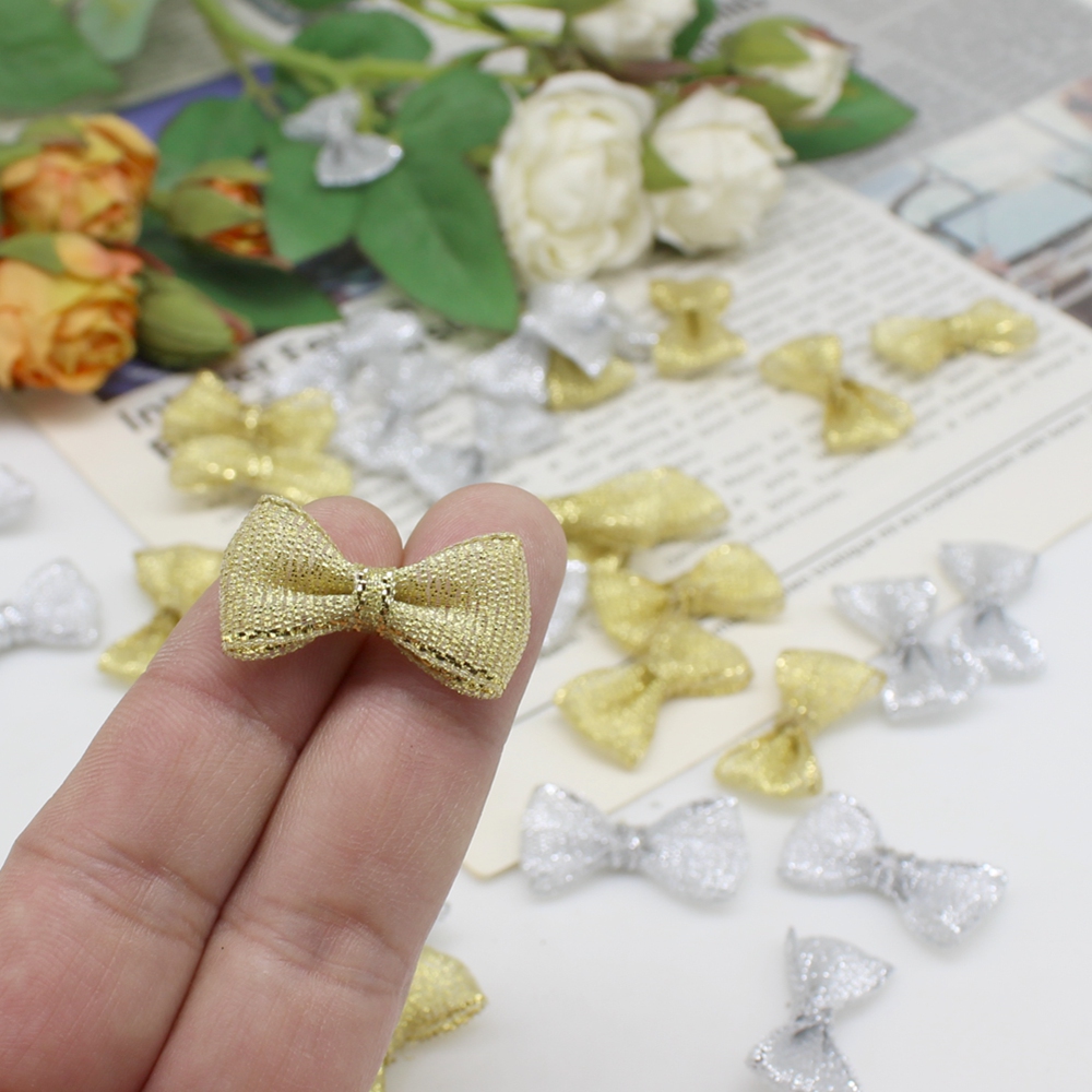 50/100pcs 15mm-30mm Gold and S - Embellishments For Scrapbooking recension och pris