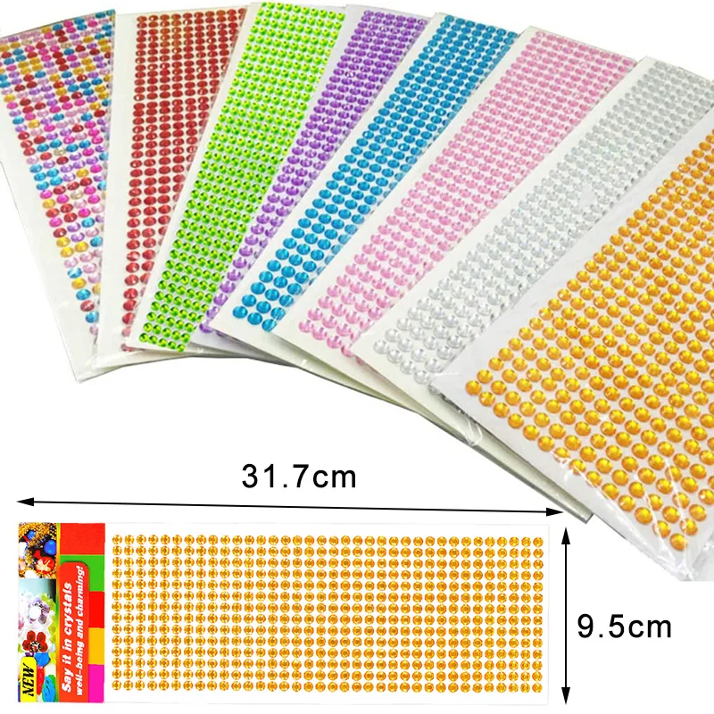900/504Pcs Bling Acrylic Rhine - Embellishment Glue Craft recension och pris