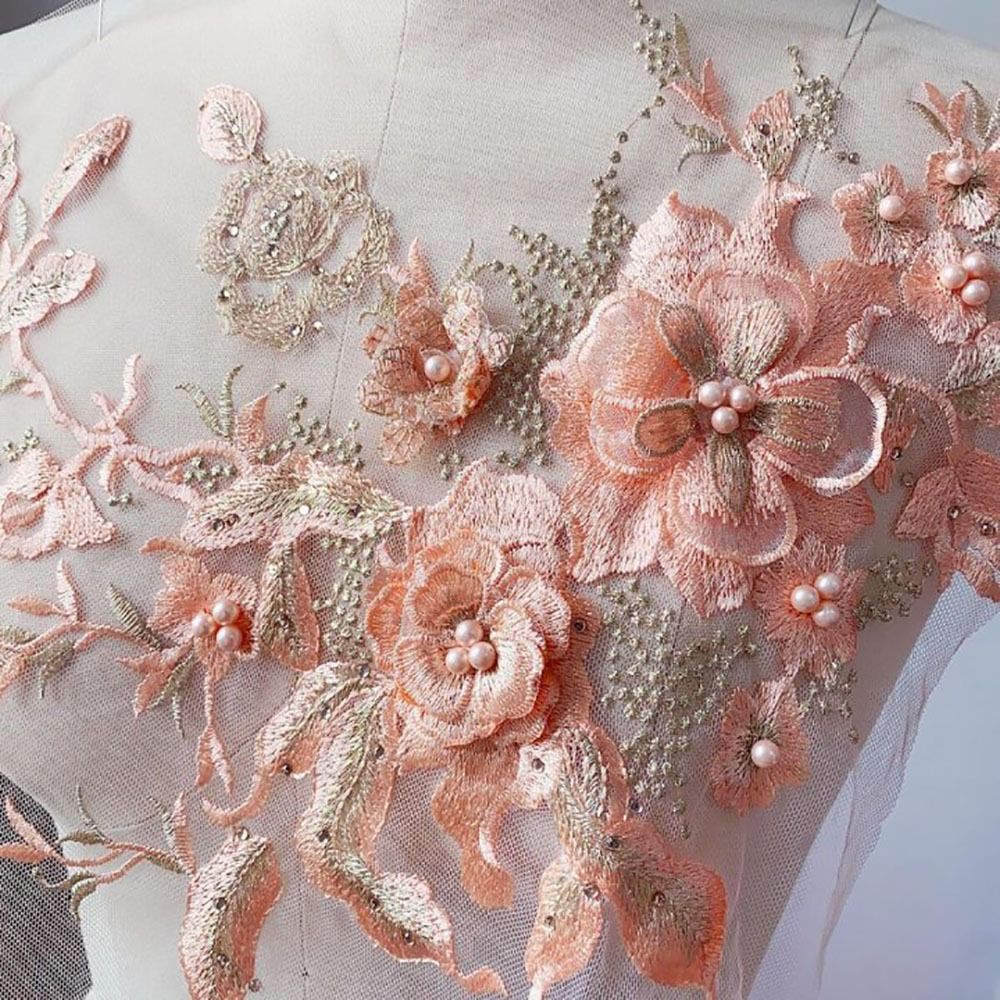 Fashion Elegant Colorful Sequi - Applique Patch Flower recension och pris