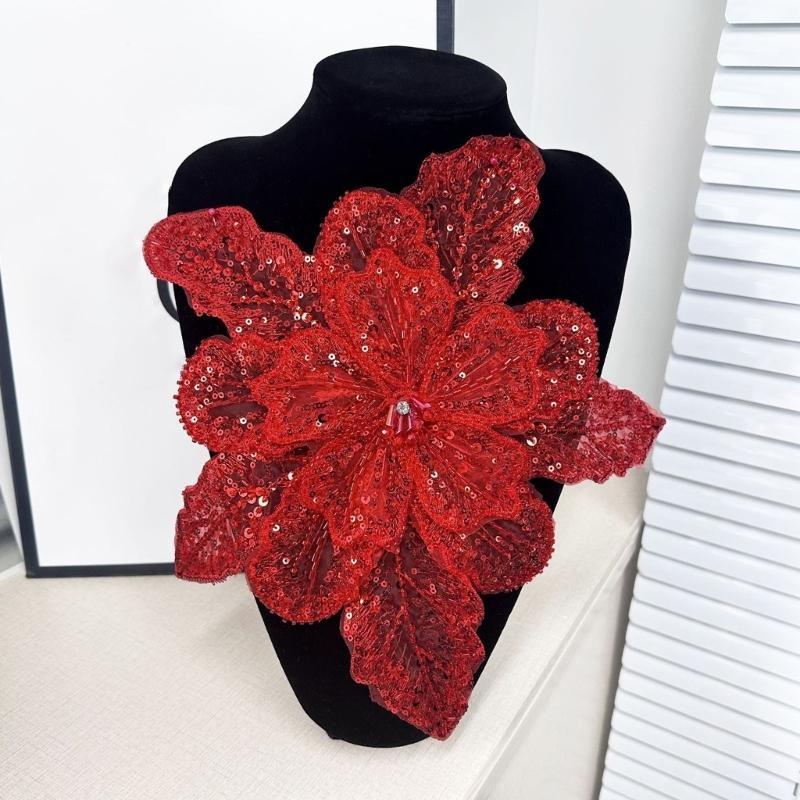 39BD Flower Patches Garment Ap - Applique Patch Flower recension och pris