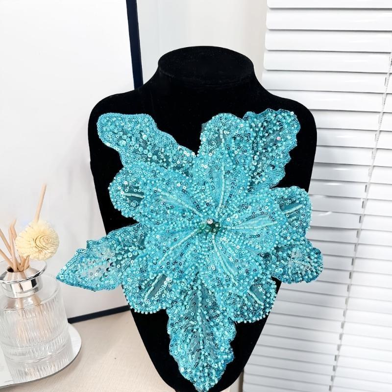 39BD Flower Patches Garment Ap - Applique Patch Flower recension och pris