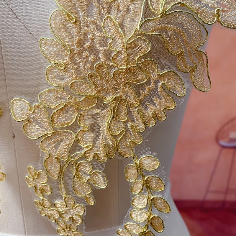 Gold Lace Trim for Wedding DIY - Embellish Craft recension och pris