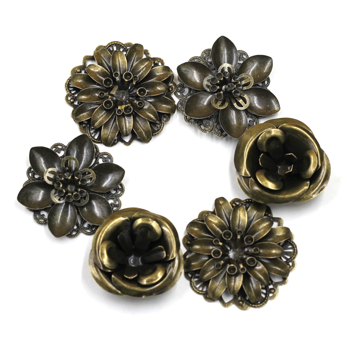 6Pcs Embellishments Combinatio - Embellish Craft recension och pris