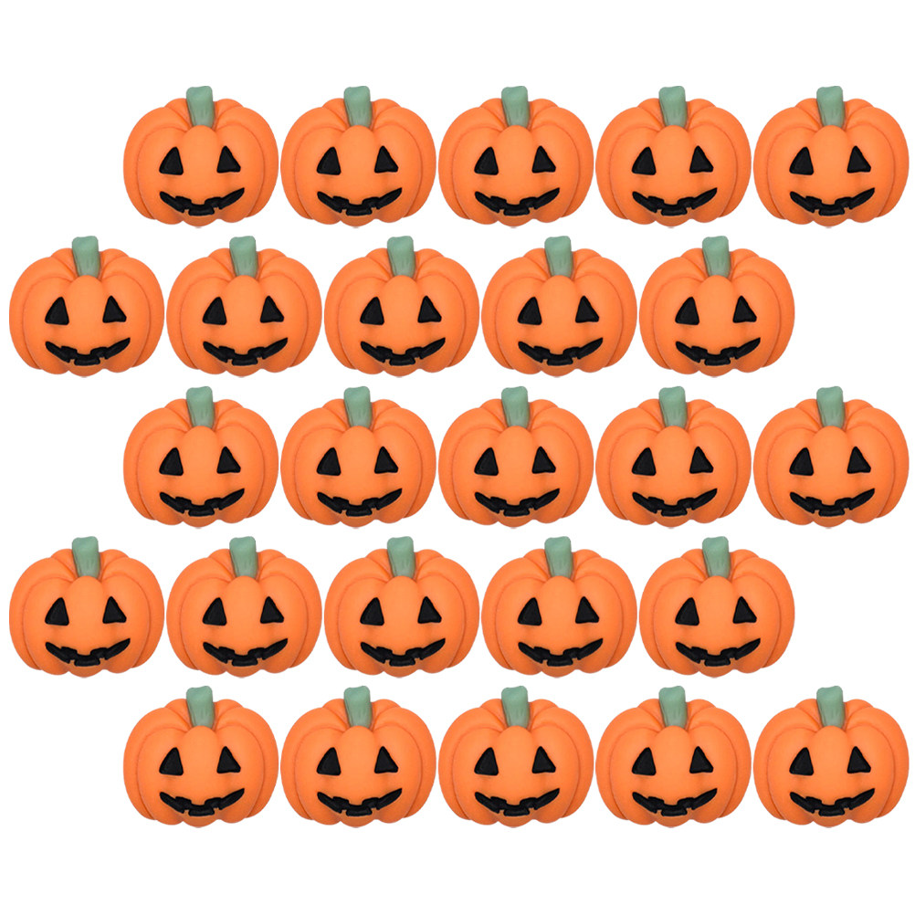 50Pcs Mini Resin Pumpkin Charm - Embellish Craft recension och pris