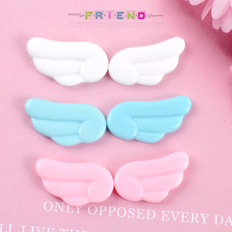 10PCS Kawaii Cute Angel Wings  - Embellish Craft recension och pris