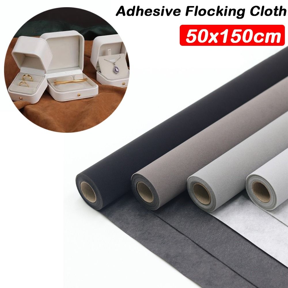 50x150cm Self Adhesive Velvet  - Velvet Ribbon Roll recension och pris